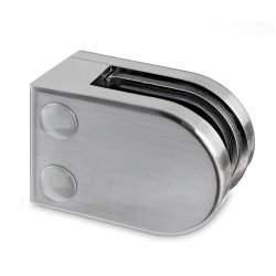 Glasklemme Model 27 PVD - flad eller rr - til 4-6-8-6.76-8,76 mm glas