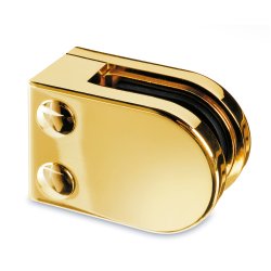 Glasklemme Model 27 PVD - flad eller rr - til 4-6-8-6.76-8,76 mm glas