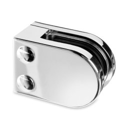 Glasklemme Model 27 PVD - flad eller rr - til 4-6-8-6.76-8,76 mm glas