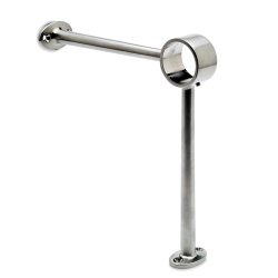 Rrholder, bardisk - fodhviler PVD<br> 38.1 &amp; 50,8 mm