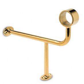 Rrholder, bardisk - fodhviler PVD<br> 38.1 & 50.8 mm