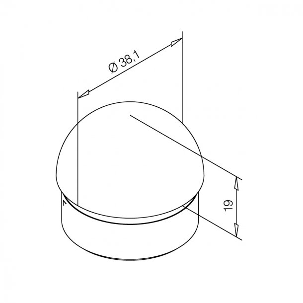 Rrende<br> 25 - 38 -  50 mm PVD