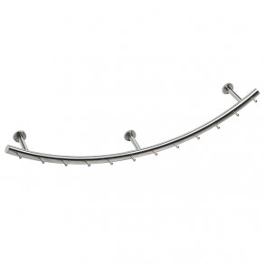 Garderobestnger m. knage<br> 4 forskellige PVD overflader