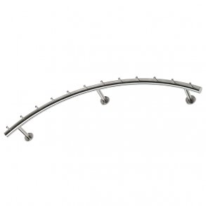 Garderobestnger m. kroge<br> 4 forskellige PVD overflader