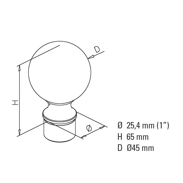 Rrende 25 - 38 mm PVD