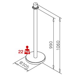 Afsp�rringsstander PVD