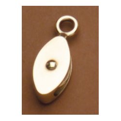 Taljeblok 40 mm messing