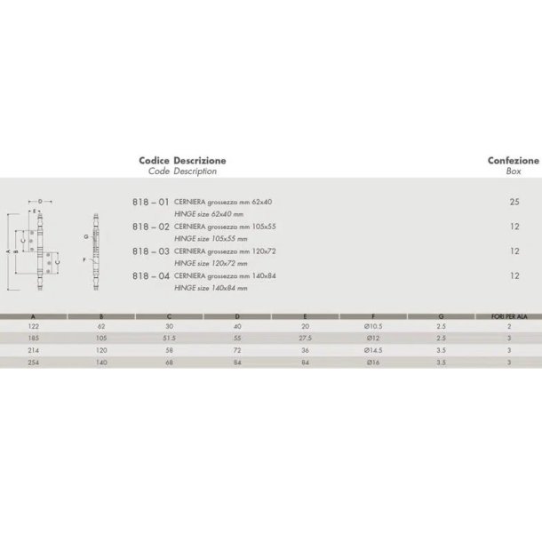 Hngsler, messing 105x55 mm
