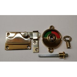 Komplet toiletl�s med n�gle