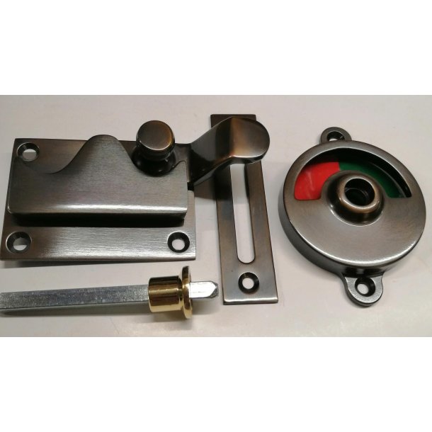 Komplet toiletl�s uden n�gle<br>til udadg�ende d�r