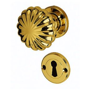 Dørgreb RUND til gamle døre