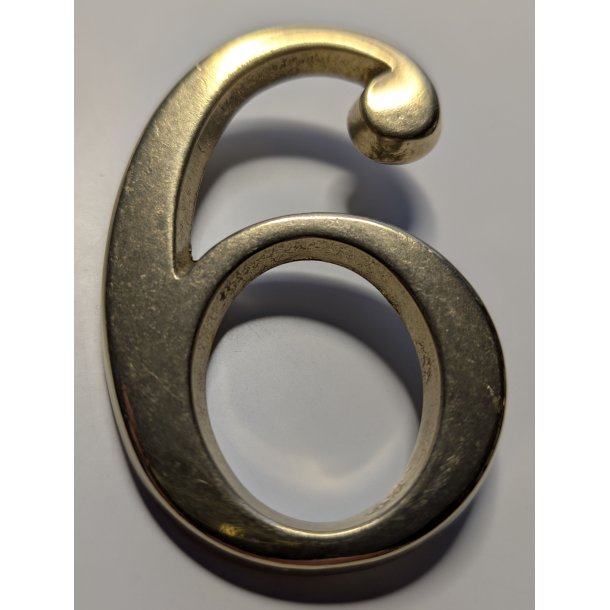 Husnummer 80 mm med stifter