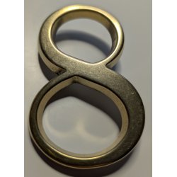 Husnummer 80 mm med stifter