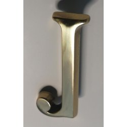 Bogstaver 50mm med stifter Ubehandlet H