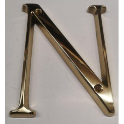 Bogstaver 80mm til skruer