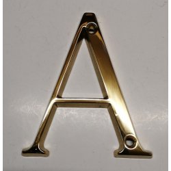 Bogstaver 80mm til skruer