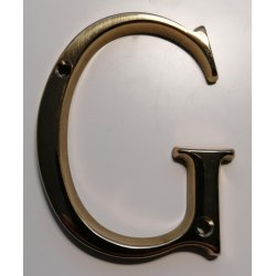 Bogstaver 80mm til skruer