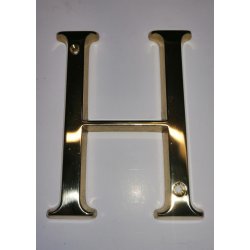 Bogstaver 80mm til skruer