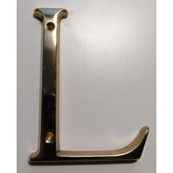 Bogstaver 80mm til skruer