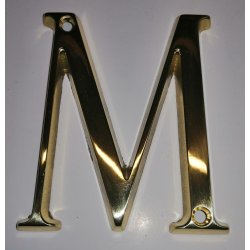 Bogstaver 80mm til skruer