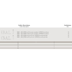 Bogstaver 50mm til skruer