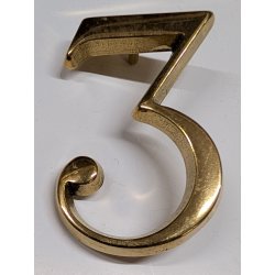 Husnummer 50 mm med stifter