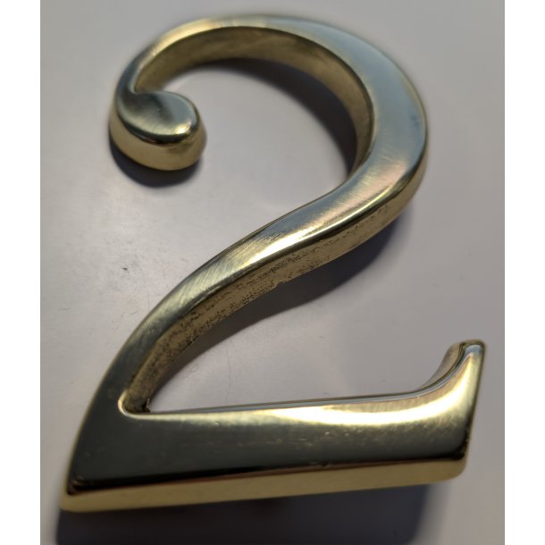 Husnummer 80 mm med stifter