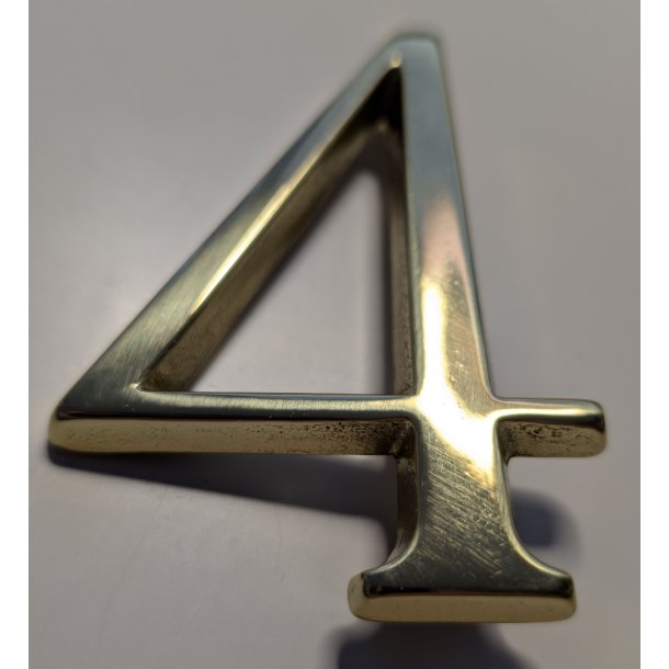 Husnummer 80 mm med stifter