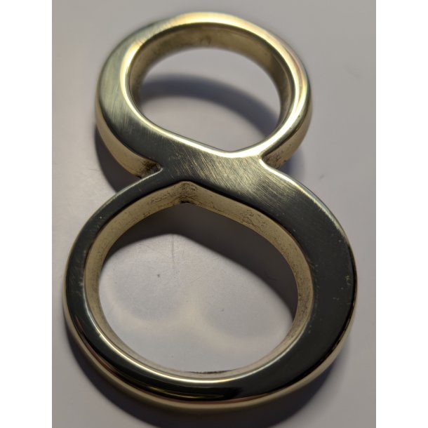 Husnummer 80 mm med stifter