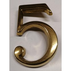 Husnummer 80 mm med stifter