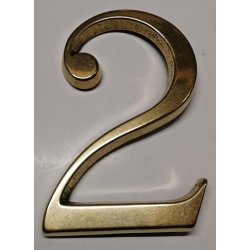 Husnummer 120 mm med stifter