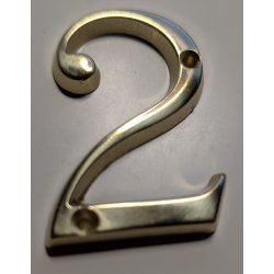 Husnummer 50 mm til skruer