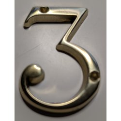 Husnummer 50 mm til skruer