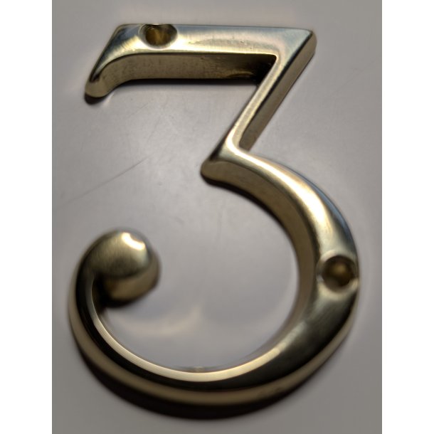 Husnummer 50 mm til skruer