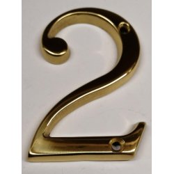 Husnummer 80 mm til skruer