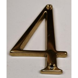 Husnummer 80 mm til skruer