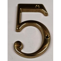 Husnummer 80 mm til skruer