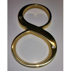 Husnummer 120 mm til skruer