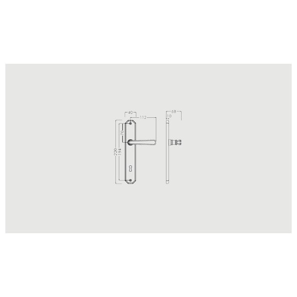 Drgreb m. langskilte