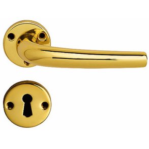 Drgreb incl. rosetter & ngleskilte<br>gamle dre uden 40 mm huller i drpladen