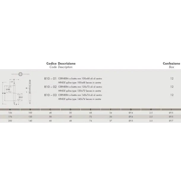 Hngsler, messing 100 x 68 mm