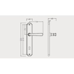 D�rgreb m.langskilt og returfjeder