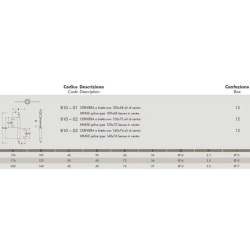 Hngsler, messing 120 x 72 mm