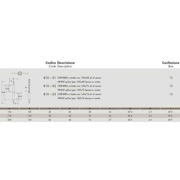 Hngsler, messing 120 x 72 mm