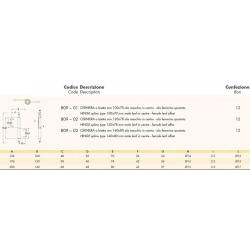 Hngsler, messing 120x78 mm