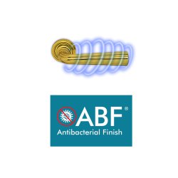 Drgreb incl. rosetter &amp; ngleskilte<br>gamle dre uden 40 mm huller i drpladen