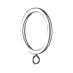 Gardinringe m. je til  20 mm stnger