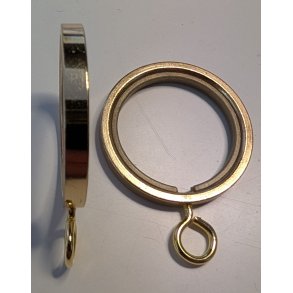 Gardinringe m. je til  20 mm stnger