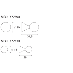 Designerknopper - Grethe