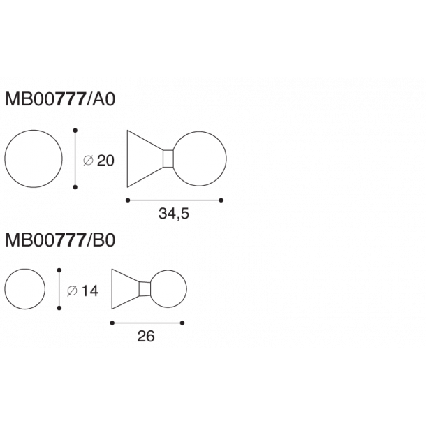 Designerknopper - Grethe